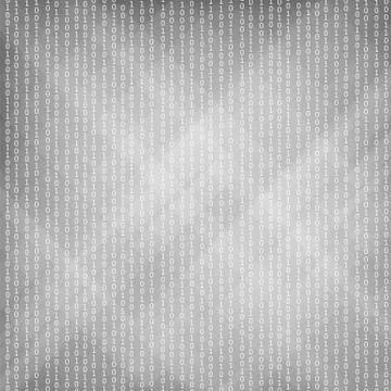 Binary Code Background. Stock Illustration