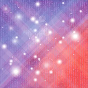 Binary Code Background Stock Illustration