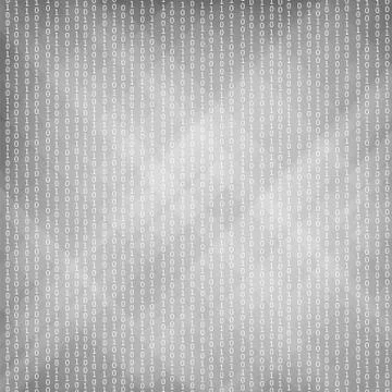 Binary Code Background. Stock Illustration