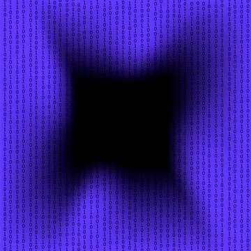 Binary Code Background. Stock Illustration