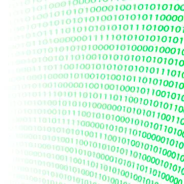 Binary Code Background Stock Illustration