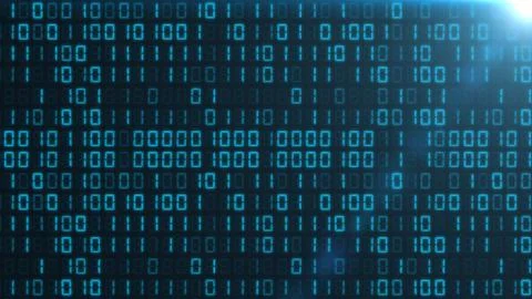 Binary code background Stock Illustration