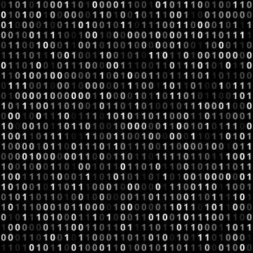 Binary code background Illustrazione stock