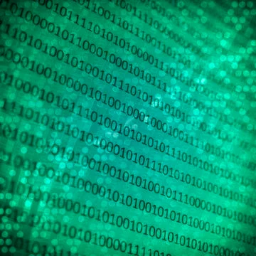 Binary Code Background イラスト素材