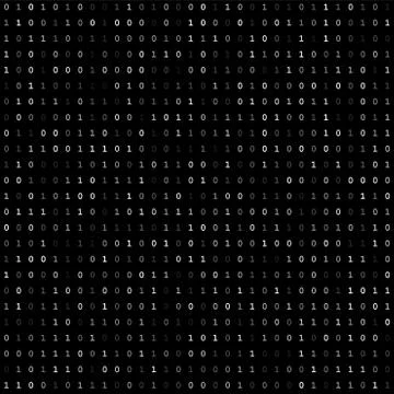 Binary code background 스톡 일러스트