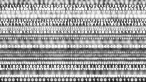 Binary code background loop. Stock Footage 98877514