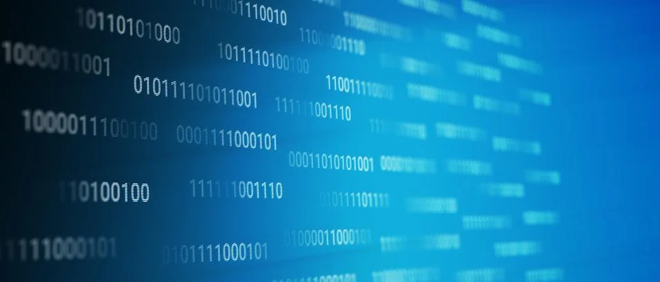 Binary code background Stock Photos