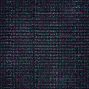 Binary code background. Programming code. Dark net or big data theme. Digital 스톡 일러스트