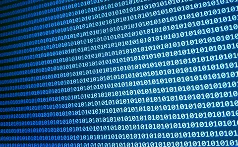 Binary code background. Technology pattern. coding concept. Hacker attack in  Stock Photos