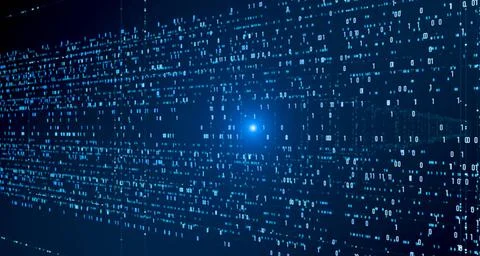  Binary code, big data, abstract digital data. Binary code, big data, abst... Stock Photos