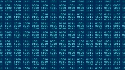 Binary code, big data, digital, computer language, system. Stock Footage 311161957