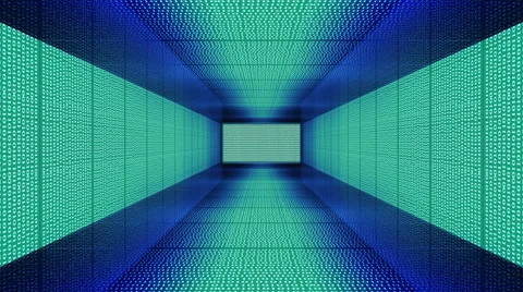 Binary Code Concept Stock Footage 45925535