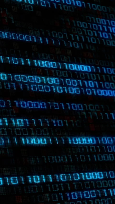 Binary code concept 库存影片 329493072