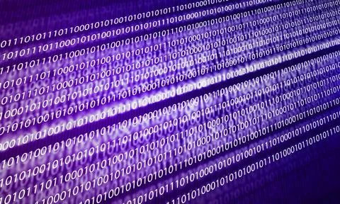 Binary code Conceptual background image with binary code. Safety concept ,... Stockfoto's