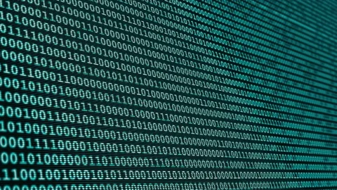 Binary code data 스톡 동영상 152617142