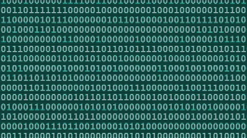 Binary code data Video stock 152643848