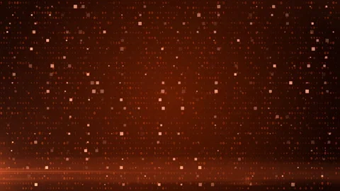 Binary code data transfer video animated background Stock Footage 340603989