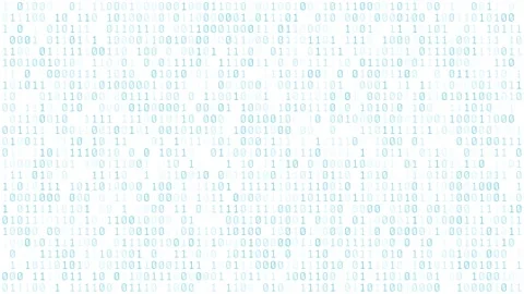 Binary code digital information technology background seamless loop 動画素材 148516239