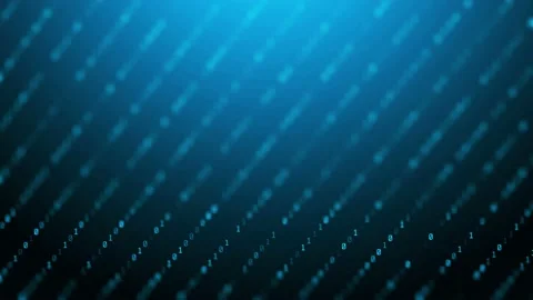 Binary code digital information technology background seamless loop computer gen Stock Footage 148516255