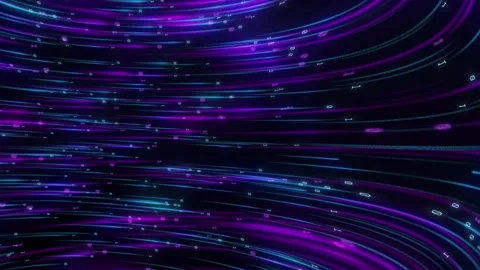 Binary code digital information technology background seamless loop computer Stock Footage 148516349