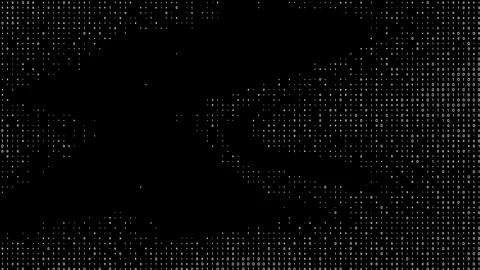 Binary Code Digital Matrix Animation Stock Footage 304130272