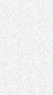 Binary code digits zero and one with seven segment font on white background.. Stock Illustration