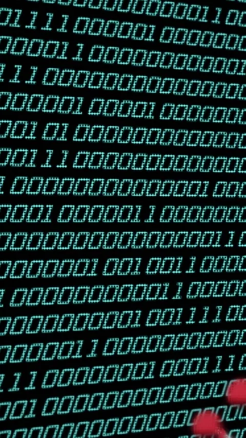 Binary code with DNA strand animation Stock Footage 323780791