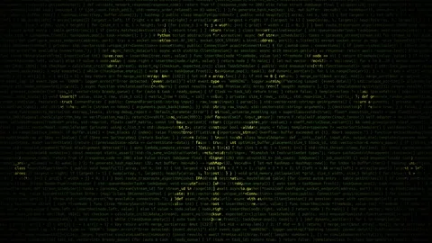 Binary code on flag Stock Footage 293697861