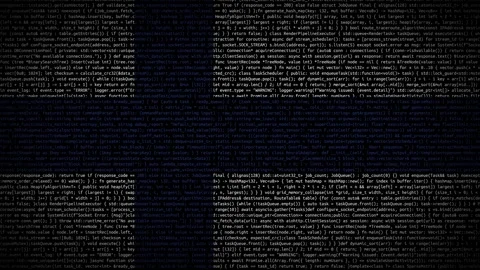 Binary code on flag Stock Footage 293698223