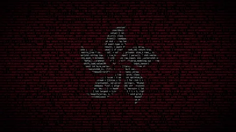 Binary code on flag Stock Footage 293698313
