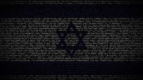 Binary code on flag Stock Footage 293698354