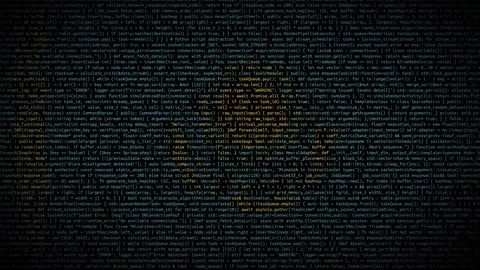 Binary code on flag Stock Footage 293698399