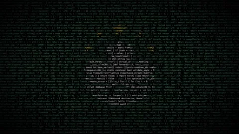 Binary code on flag Stock Footage 293698509