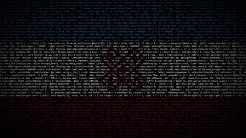 Binary code on flag Stock Footage 293698539