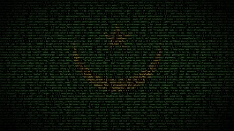 Binary code on flag Stock Footage 293698542