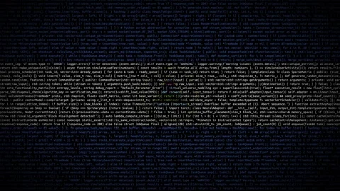 Binary code on flag Stock Footage 293698618