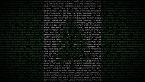 Binary code on flag Stock Footage 293698635