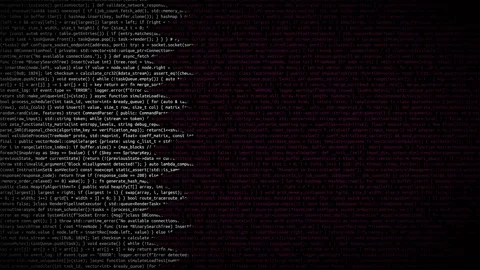 Binary code on flag Stock Footage 293698701