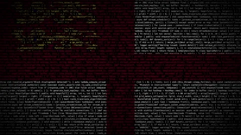 Binary code on flag Stock Footage 293698775
