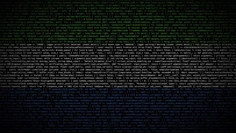 Binary code on flag Stock Footage 293698800
