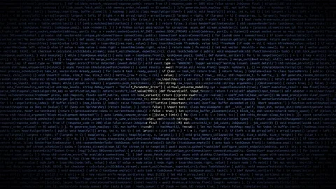 Binary code on flag Stock Footage 293698823