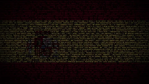 Binary code on flag Stock Footage 293698854