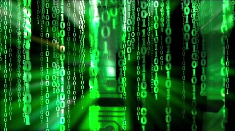 Binary code Stock Footage 54701160