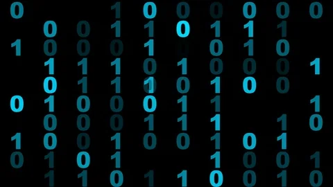Binary Code Video stock 77433467
