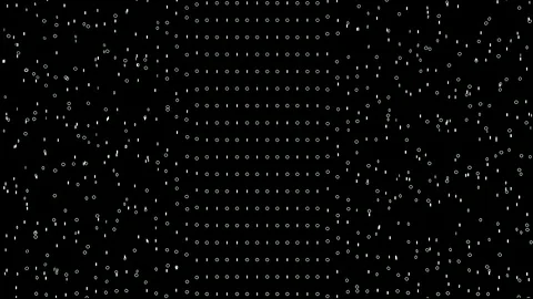 Binary Code Stock Footage 125560877