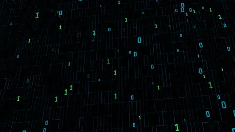 Binary Code Stock Footage 232717802