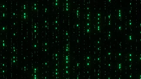 Binary Code – Futuristic Digital Data Flow Background Video stock 316788703