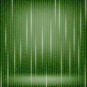 Binary Code Green Background Binary Code Green Background. Concept Binary ... 스톡 사진