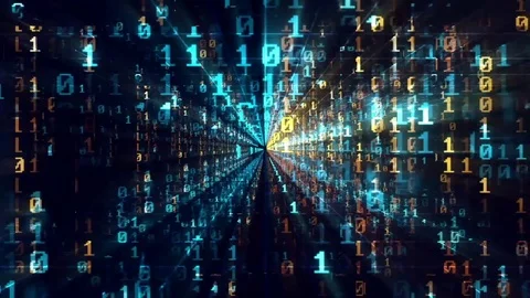 Binary Code Grid 스톡 동영상 74791473