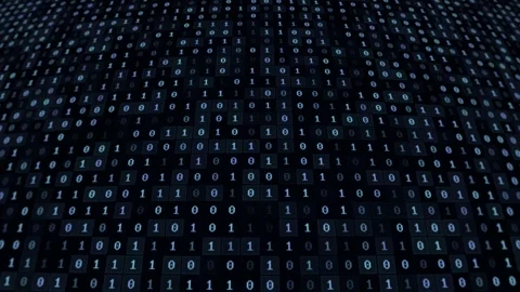 Binary Code Grid Stock Footage 278578771